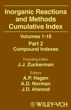 Inorganic Reactions and Methods - Zuckerman, J. J. / Hagen, A. P. / Norman, A. D. / Atwood, Jim D. (Hgg.)