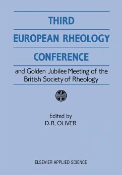 Third European Rheology Conference and Golden Jubilee Meeting of the British Society of Rheology - Oliver, D.R. (ed.)