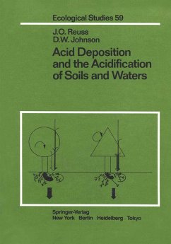 Acid Deposition and the Acidification of Soils and Waters - Reuss, J O; Johnson, D W