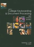 Gregg College Keyboarding & Document Processing: Lessons 1-120