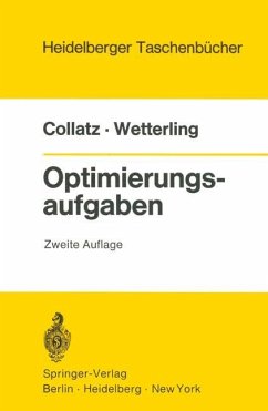 Optimierungsaufgaben - Collatz, L.;Wetterling, W.