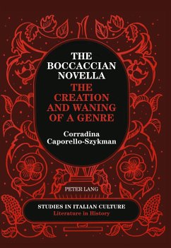 The Boccaccian Novella - Caporello-Szkyman, Corradina