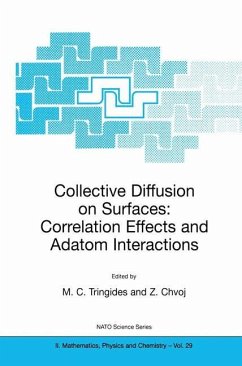 Collective Diffusion on Surfaces: Correlation Effects and Adatom Interactions - Tringides