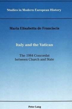 Cover Italy and the Vatican: the 1984 Concordat between Church and State