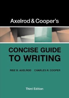 Axelrod & Cooper's Concise Guide to Writing - Axelrod, Rise B; Cooper, Charles R