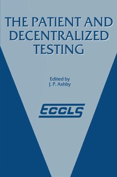 PATIENT & DECENTRALIZED TESTIN - Ashby, J.P. (ed.)