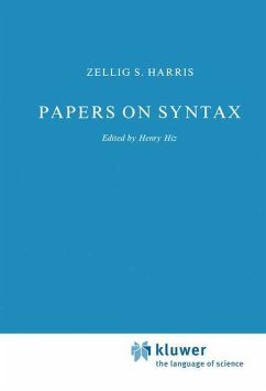 Papers on Syntax - Harris, Z.