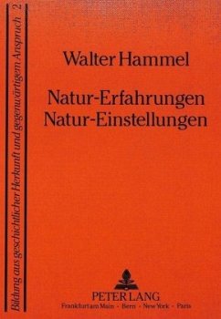 Cover Natur-Erfahrungen- Natur-Einstellungen
