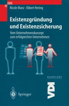 Existenzgründung und Existenzsicherung - Manz, Nicole;Hering, Ekbert