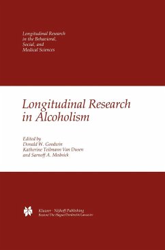 Longitudinal Research in Alcoholism - Goodwin, Donald W. (Managing ed.)