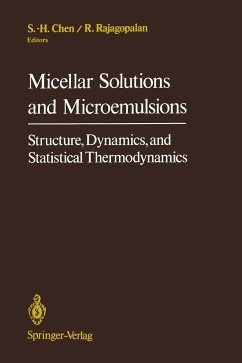 Micellar Solutions and Microemulsions - Chen, Sow-Hsin / Rajagopalan, Raj (eds.)