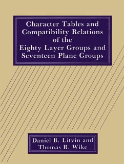 Character Tables and Compatibility Relations of the Eighty Layer Groups and Seventeen Plane Groups - Litvin, D. B.; Wike, T. R.