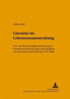 Literatur im Lebenszusammenhang - Heß, Gilbert