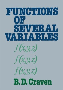 Functions of several variables - Craven, B.