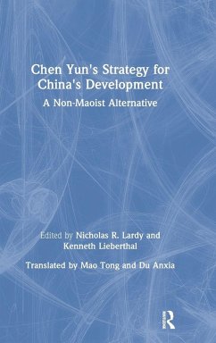 Cover Chen Yun's Strategy for China's Development