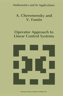 Operator Approach to Linear Control Systems - Cheremensky, A.;Fomin, V. N.