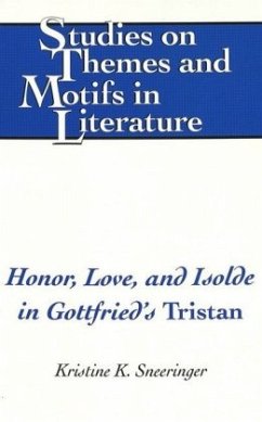Cover Honor, Love, and Isolde in Gottfried's Tristan