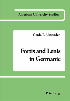 Cover Fortis and Lenis in Germanic