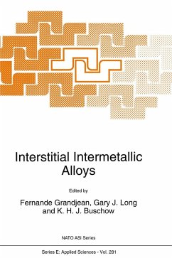 Interstitial Intermetallic Alloys - Grandjean, Fernande