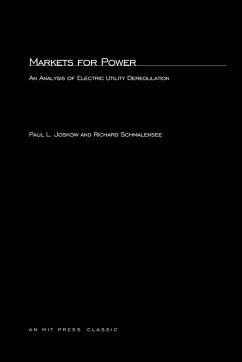 Markets for Power - Joskow, Paul L.; Schmalensee, Richard