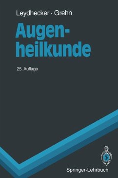 Augenheilkunde (Springer-Lehrbuch) - Leydhecker, Wolfgang und Franz Grehn