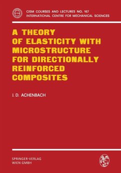 A Theory of Elasticity with Microstructure for Directionally Reinforced Composites