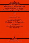 Jonathan Swift¿s «On Poetry: A Rapsody»