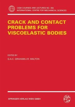 Crack and Contact Problems for Viscoelastic Bodies - Graham