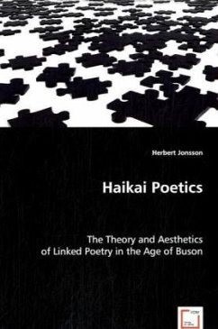 Haikai Poetics - Jonsson, Herbert