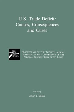 U.S. Trade Deficit: Causes, Consequences, and Cures - Burger, Albert E. (ed.)