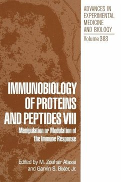 Immunobiology of Proteins and Peptides VIII - Atassi, M Z; International Symposium on the Immunobiology of Proteins and Peptides