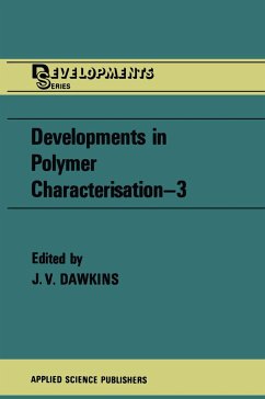 Developments in Polymer Characterisation--3 - Dawkins, J.V. (ed.)