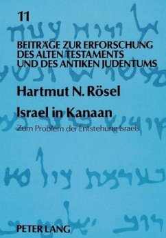 Israel in Kanaan - Rösel, Hartmut