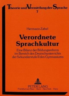 Verordnete Sprachkultur - Zabel, Hermann