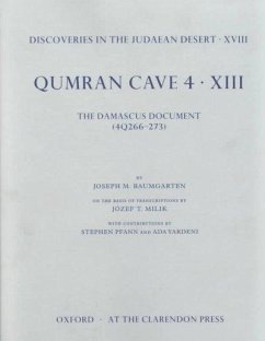 Qumran Cave 4 - Baumgarten, Joseph M. (ed.)