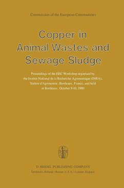 Copper in Animal Wastes and Sewage Sludge - L'Hermite, P. (ed.) / Dehandtschutter, J.