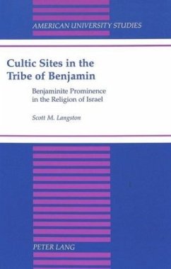 Cover Cultic Sites in the Tribe of Benjamin