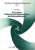 Ek-in-sistenz: Positionen und Transformationen der Existenzphilosophie
