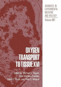 Oxygen Transport to Tissue XVI - Hogan; International Society on Oxygen Transport to Tissue