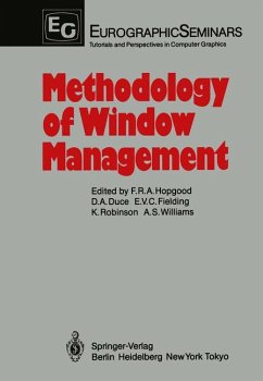 Methodology of Window Management. Proceedings of an Alvey Workshop at Cosener`s House, Abingdon, UK, April 1985.