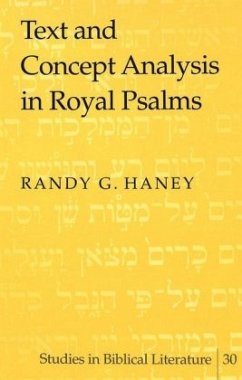 Text and Concept Analysis in Royal Psalms - Haney, Randy G.