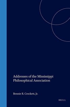 Cover Addresses of the Mississippi Philosophical Association