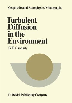 Turbulent Diffusion in the Environment - Csanady, G. T.