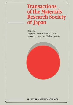 Transactions of the Materials Research Society of Japan - Somiya, S. (ed.) / Doyama, M. / Hasegawa, M. / Agata, Y.