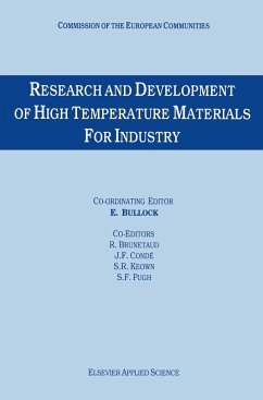 Research and Development of High Temperature Materials for Industry - Bullock, E. (ed.) / Brunetaud, R. / Conde, J.F. / Keown, S.R. / Pugh, S.F.