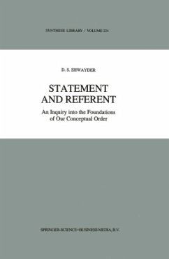 Statement and Referent - Shwayder, D. S.