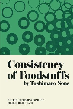Consistency of Foodstuffs - Sone, T.