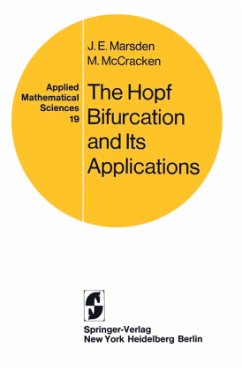 The Hopf Bifurcation and Its Applications - Marsden, J. E.;McCracken, M.
