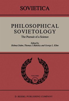 Philosophical Sovietology - Dahm, Helmut;Blakeley, J. E.;Kline, George L.