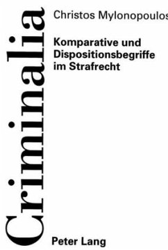 Cover Komparative und Dispositionsbegriffe im Strafrecht